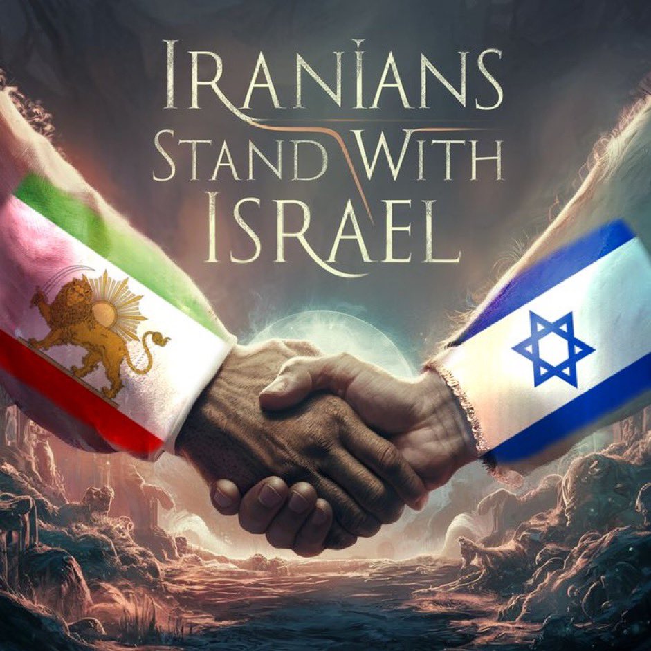@IsraelWarRoom The people of Iran support Israel with all the hardships and dangers that threaten them. By posting such tweets, you are giving a pass to the Islamic Republic to use it to suppress the freedom-loving people of Iran. The fake flag of Kurdistan belongs to Kurdistan parties that are