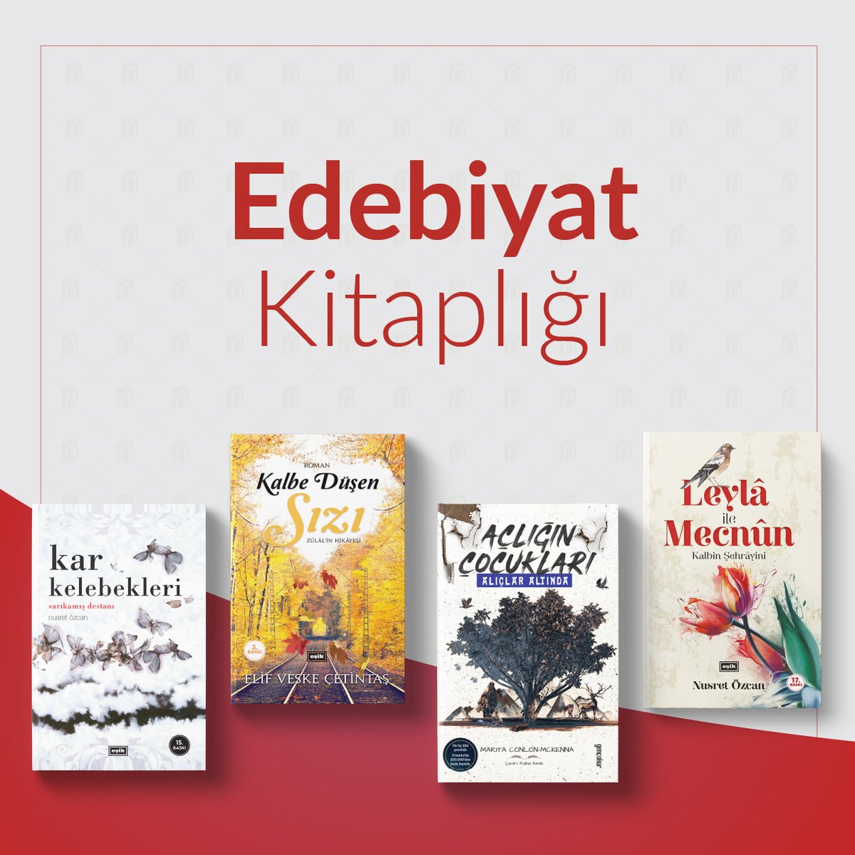 EDEBİYAT KİTAPLIĞI Edebiyat kategorisindeki birbirinden değerli eserler bu kitaplıkta... semerkandkitap.com/kategori/kultu… İYİ OKUR, İYİ KİTAP OKUR #kültür #edebiyat #roman #hikaye #şiir #biyografi #kitap #kitaplık #semerkandkitap #iyiokuriyikitapokur