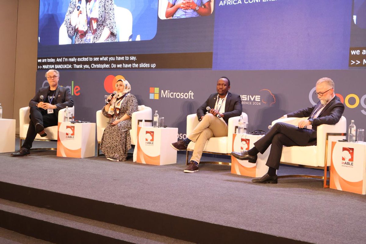 Did you know smartphones can be powerful assistive tools? This session explored how the smartphones have been transformative. #InclusiveAfrica2024