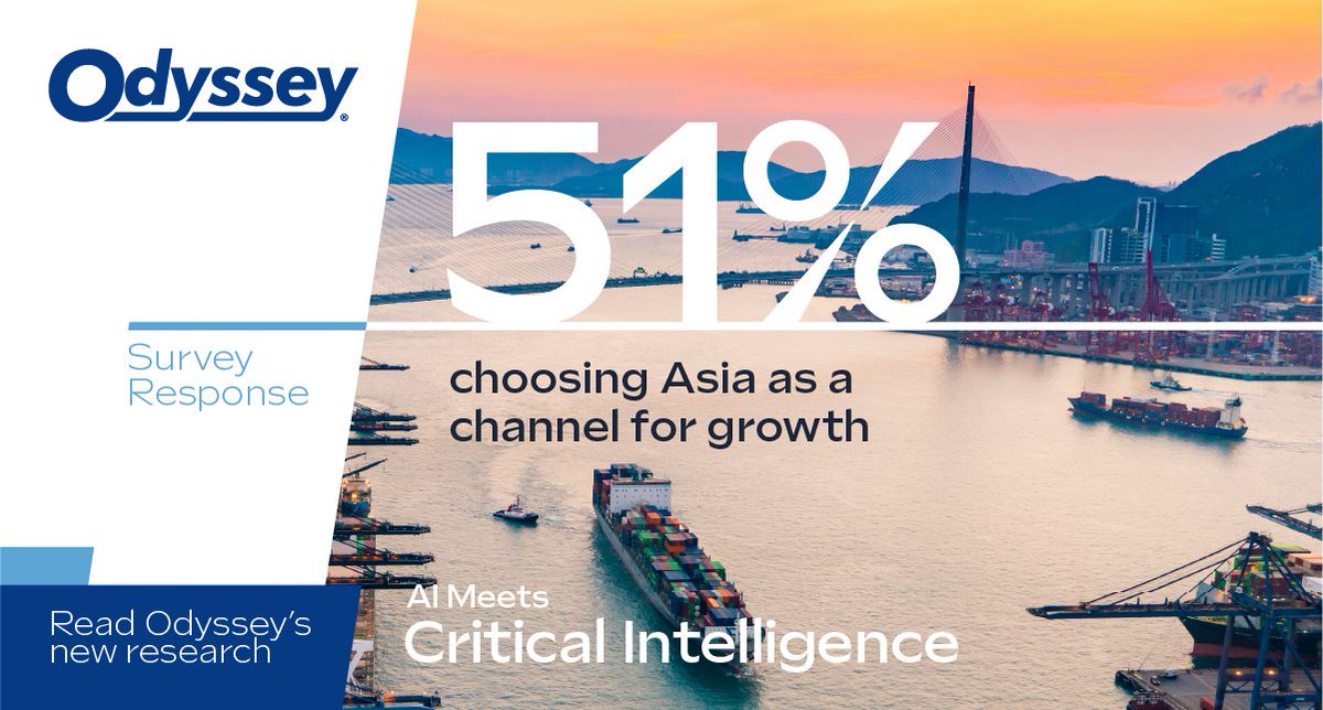 In the wake of the pandemic, supply chain resiliency became the logistics watchword. As such, some shippers are turning to emerging markets — mostly in Asia, but also South & Central America — to help diversify their source inputs. bit.ly/3UWZkhz #odysseylogistics