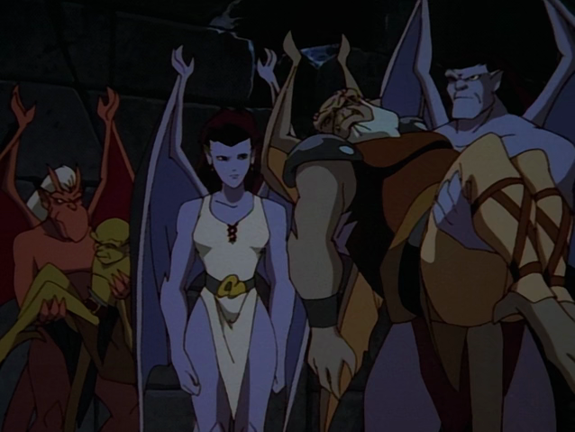 worldsfinest's tweet photo. The Gargoyles episode "Hunter's Moon, Part Three" debuted on this day (May 15) in 1996. The game-changing finale finds the gargoyles' home destroyed, Demona on the verge of success and the clan on the run from the Hunters, with their only hope being... David Xanatos? #Gargoyles https://t.co/UeHaiAhtXq