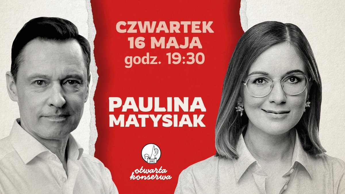 Jutro gościem @KZiemiec w #ŻywaKonserwa 🥫👍 będzie @PolaMatysiak @partiarazem. 

🕣 Start: 19:30 
Zapraszamy!
