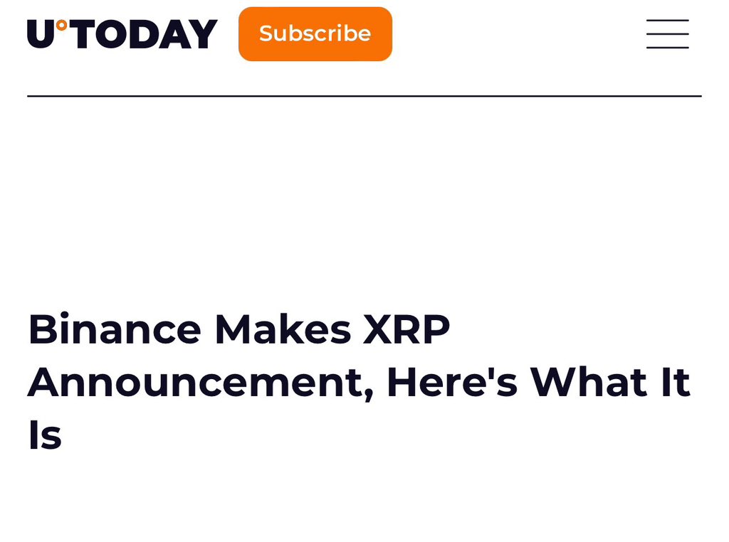 BINANCE MAKES BIG #XRP ANNOUNCEMENT! 

Top DeFi token on XRPL, CTF token looks ready for a breakout as well! Could we be looking at a scenario where CTF token jumps from $90 to $372.25 per token?

It wont take much for CTF token to make the jump, in fact $10 billion market cap