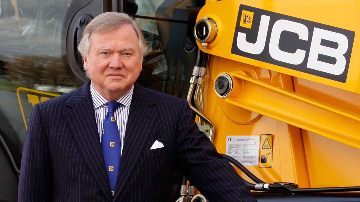Has @JCB no scruples? Having said it had stopped exports to Russia after the invasion of Ukraine, JCB secretly continued to supply parts & products. JCB is owned by the Bamford family. Its chair, Lord Bamford is one of the Tory party’s biggest donors & a financial backer of