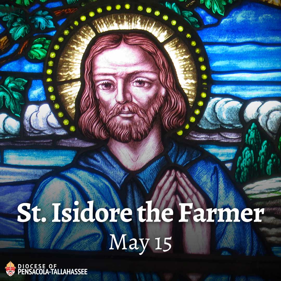 Today is the feast of St. Isidore the Farmer.

Read more about his life here: bit.ly/3UbWMf2

St. Isidore, thank you for modeling a life of both prayer and hard work. Please, pray for us!

#PTDiocese #PrayForUs