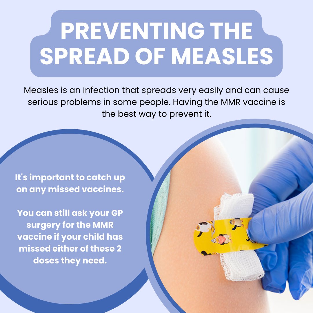 MMR vaccine effectively prevents potentially life-threatening diseases like measles, mumps, and rubella. Protect yourself and those around you—get vaccinated today! For more information, go to nhs.uk/vaccinations/m… #MMRVaccine