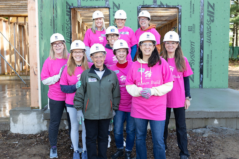 We had an incredible day at Women Build! As one of our CWC members put it, 'Today was amazing! I've done Habitat several times before but today was my favorite. What a great group of women! Thank you so much for putting it together!' -Laura Post. #HFHNCC #EastHartford #amazing
