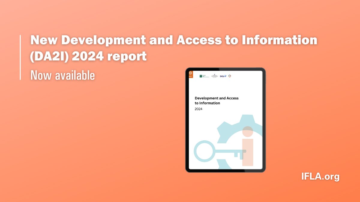 Connectivity matters, but on its own does not guarantee informed societies We're proud to launch, alongside @taschagroup and #SIGL, the 2024 Development and Access to Information report #DA2I, a key tool for knowledge advocates bit.ly/3KnfsDb