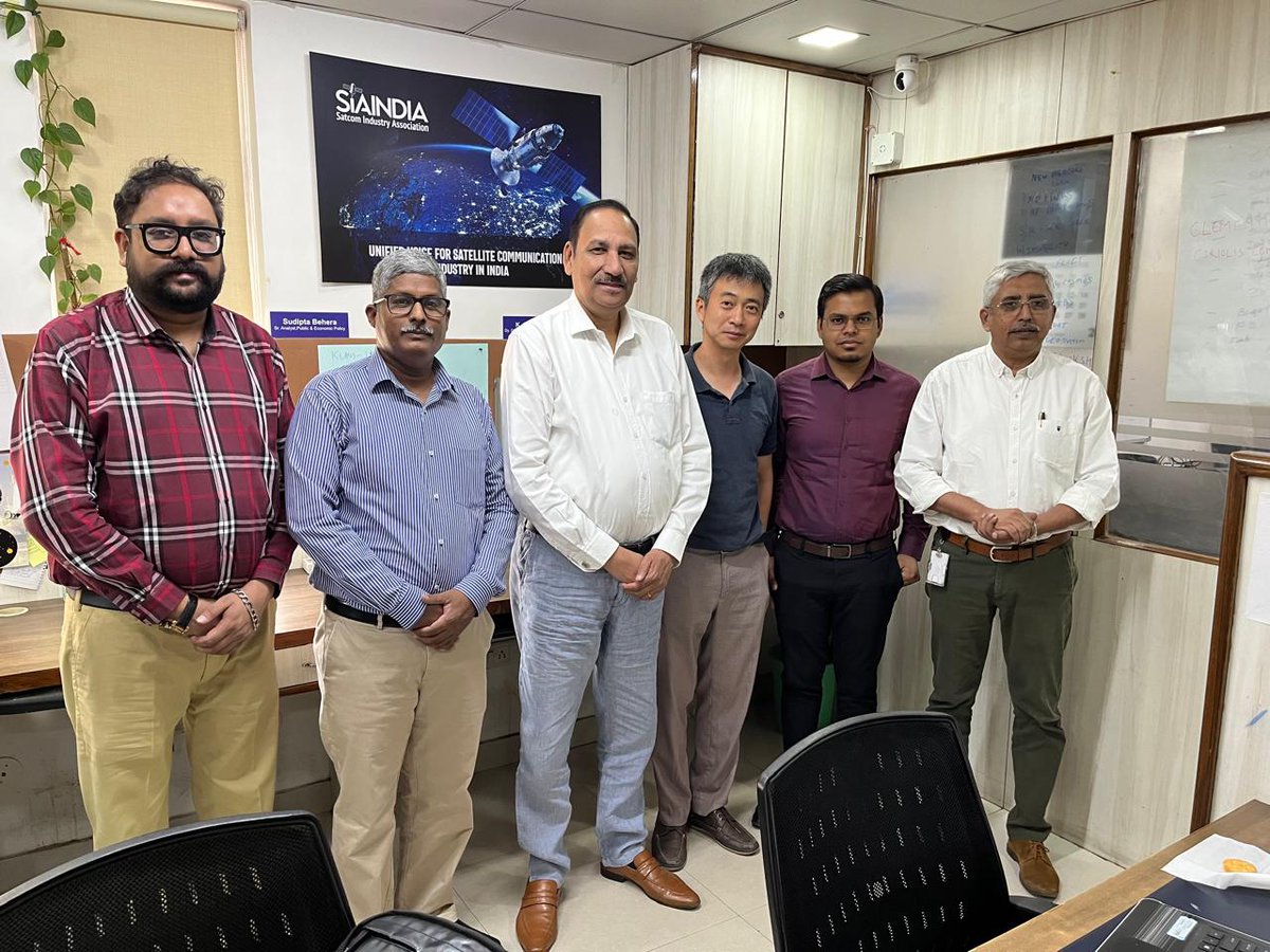 Exciting News! In a significant development, SIA India had a significant discussion with Mr Ohsung Kwon, Dy.MD of #KOTRA for #Space #industry #cooperation between India and the Republic of Korea! For More Space Developments: indiaspacecongress.com