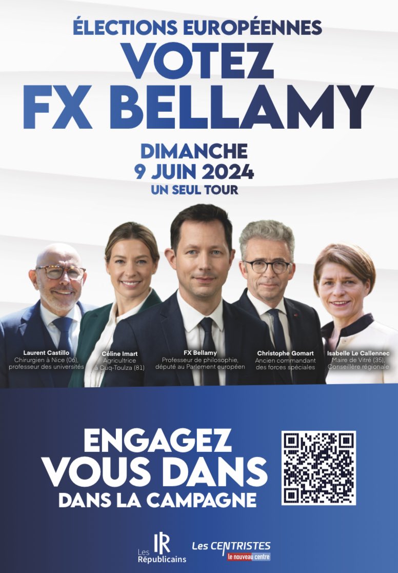 #maitrisernotredestin avec @fxbellamy 🇫🇷 🇪🇺 @lesRepublicains 

#france #europe #Européennes2024