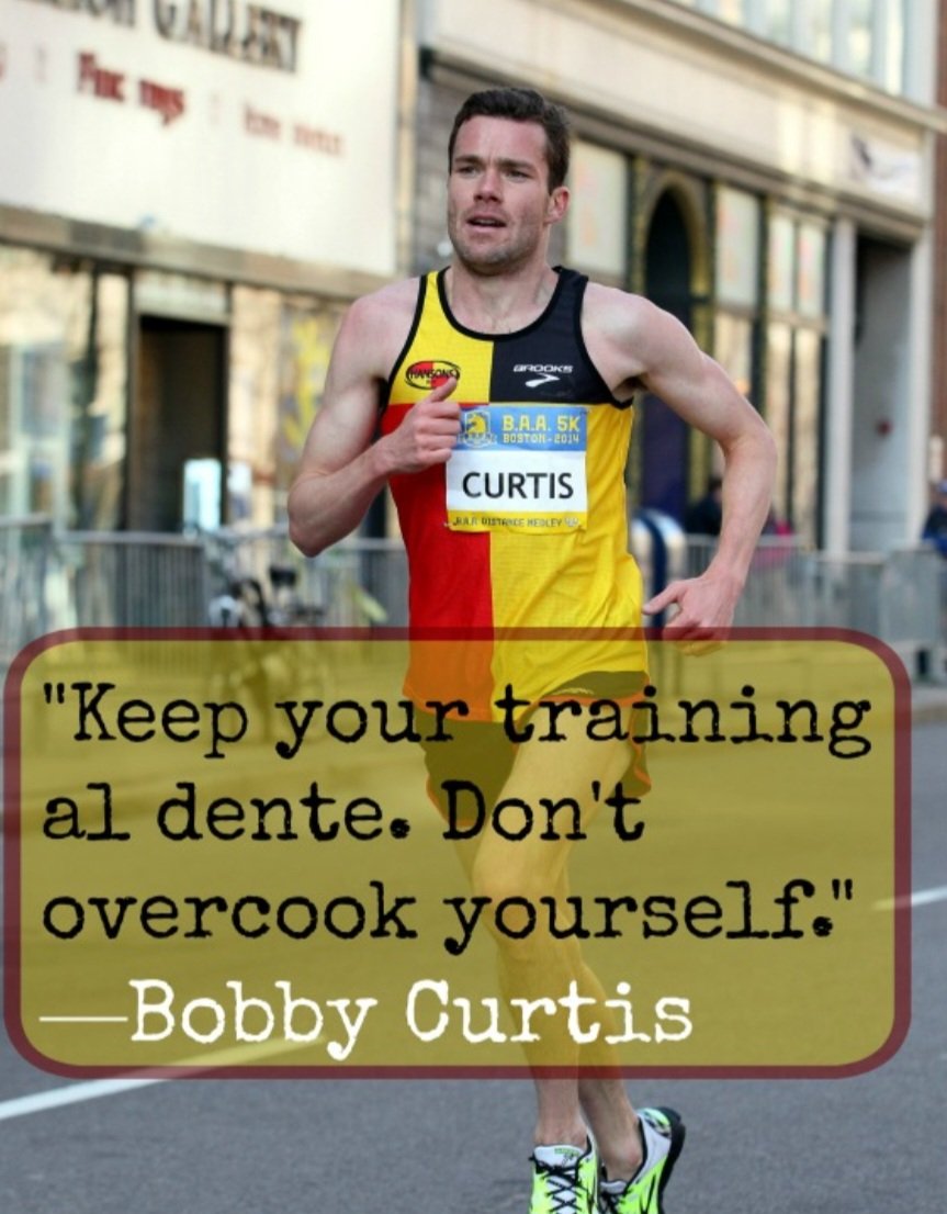 Definitely something to keep in mind! Overtraining can cause injury and really set you back! Listen to your body and rest when needed! #WednesdayWisdom #running