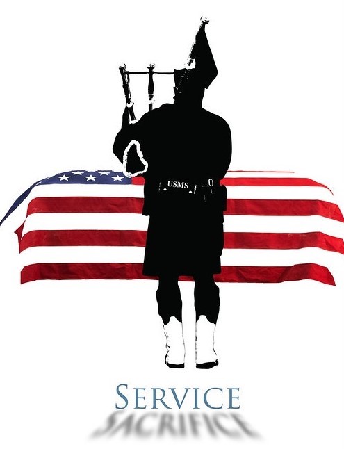 Justice. Integrity. Service. Sacrifice. We dedicate this day to the Peace Officers Memorial Day. We dedicate our lives to the service of our communities and our brothers in sisters in blue.