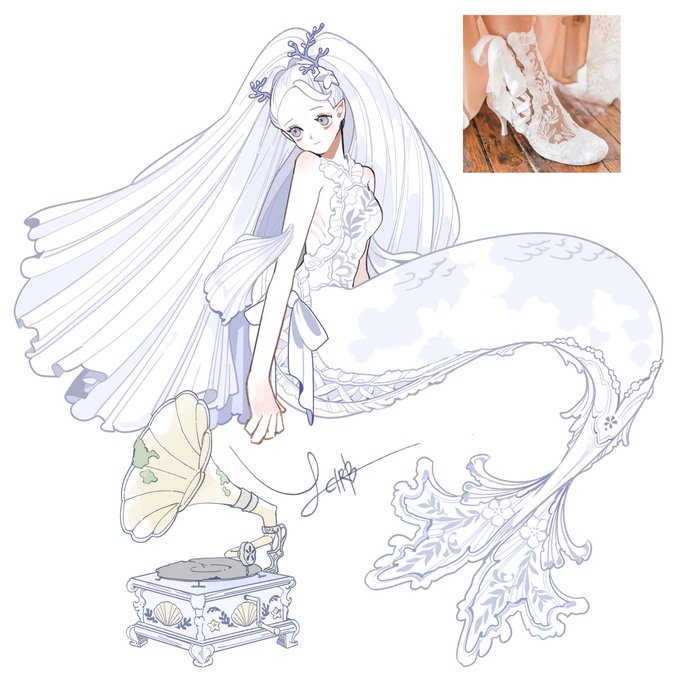 「mermaid」 illustration images(Latest)