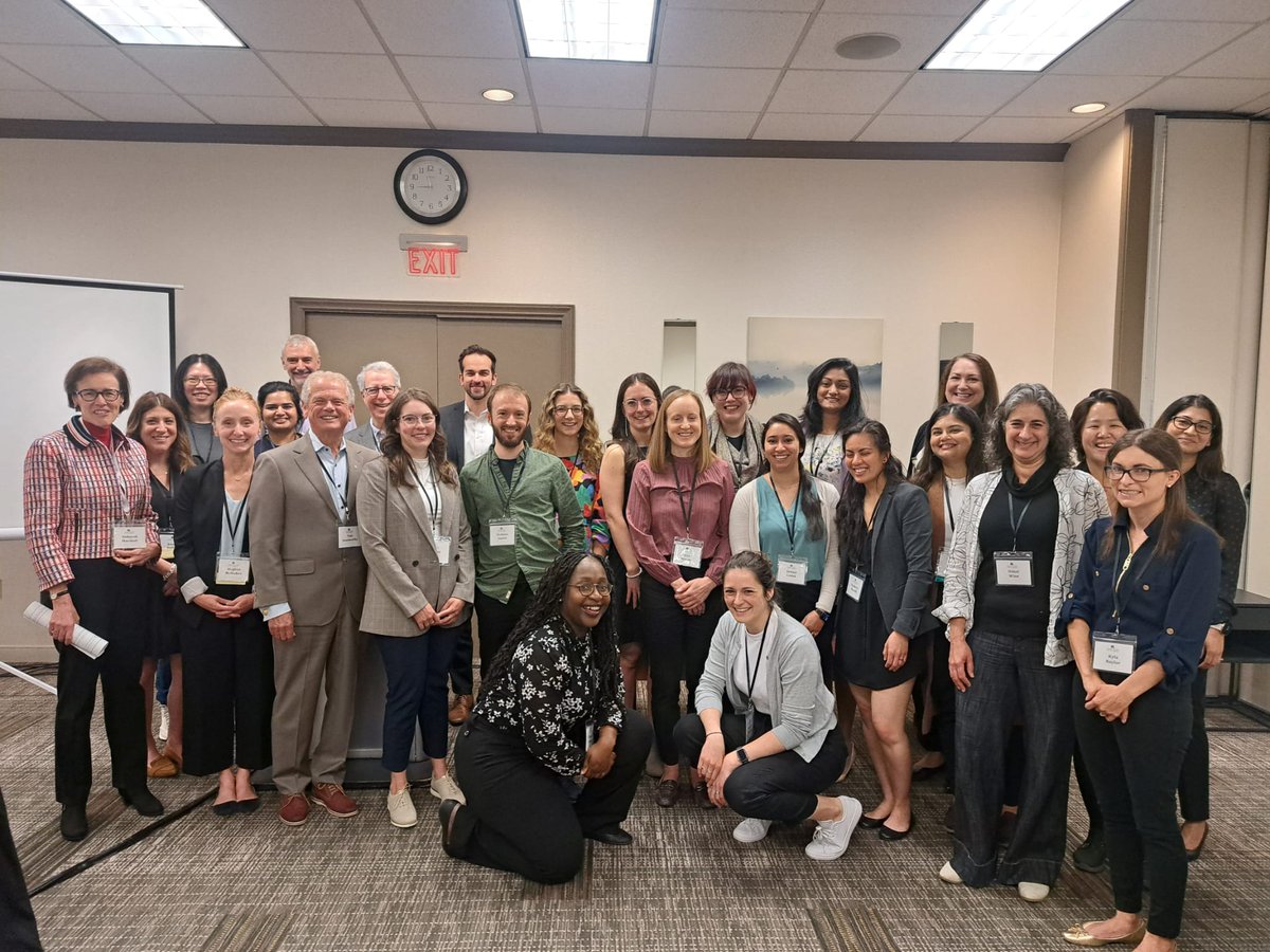 The power of a cohort is real! It was fantastic to meet with current and alumni #CIHR_ImpactFellows and hear about their incredible work at #CAHSPR24. Thanks to <a href="/Marshall_HEcon/">Dr. Deborah A Marshall Research Team</a> &amp; the NCTP for convening community at #CAHSPR24.