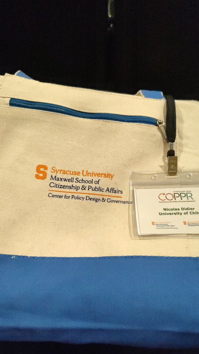 Nicolás Didier (@ndidier) on Twitter photo The first day of <a href="/PolProcessRsch/">Conference on Policy Process Research</a> has begun. This is my second time, first in person, and I think it is an awesome community to belong to. In the afternoon I will be presenting my paper on policy learning and implementation <a href="/gobierno_uchile/">Facultad de Gobierno U. de Chile</a> The first day of <a href="/PolProcessRsch/">Conference on Policy Process Research</a> has begun. This is my second time, first in person, and I think it is an awesome community to belong to. In the afternoon I will be presenting my paper on policy learning and implementation <a href="/gobierno_uchile/">Facultad de Gobierno U. de Chile</a>