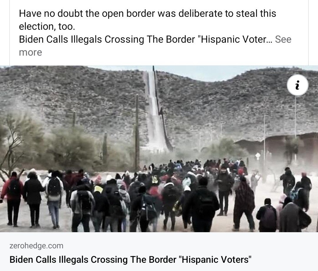 Biden and the Democrats are planning on cheating this election Using illegals. Thoughts on this?