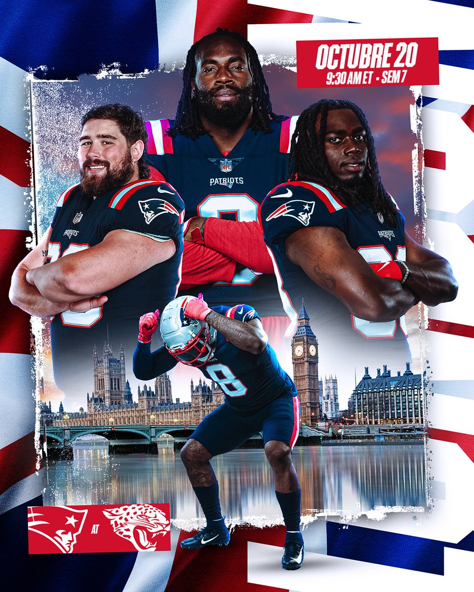 Amigos de España, ¡nos vemos en Londres! 🇬🇧😉

@PatriotsMadrid  | @PatriotsESP