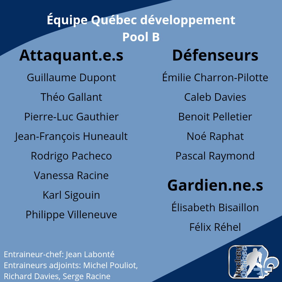 Le Québec, double champion en titre du Championnat canadien de parahockey, défendra son titre du 16 au 19 mai à Port Colborne, en Ontario. Pour l'horaire et les détails, visitez » 24nphc.ca Bonne chance à nos deux équipes! 👏 @parahockeymtl | @equipeqc