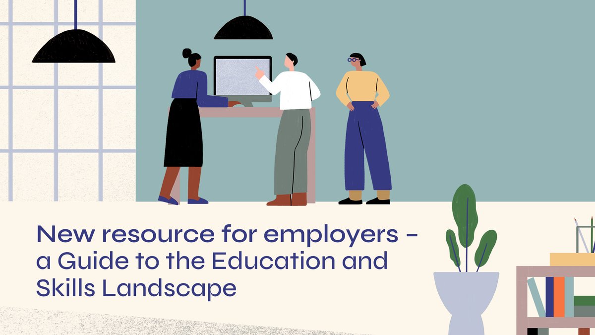 💭 Does your small business want to know more about how to get involved in education and skills? 👷🏽 ✅ The employers' guide to the education landscape, which we contributed to, looks at how employers can effectively engage with the education and skills landscape and can be