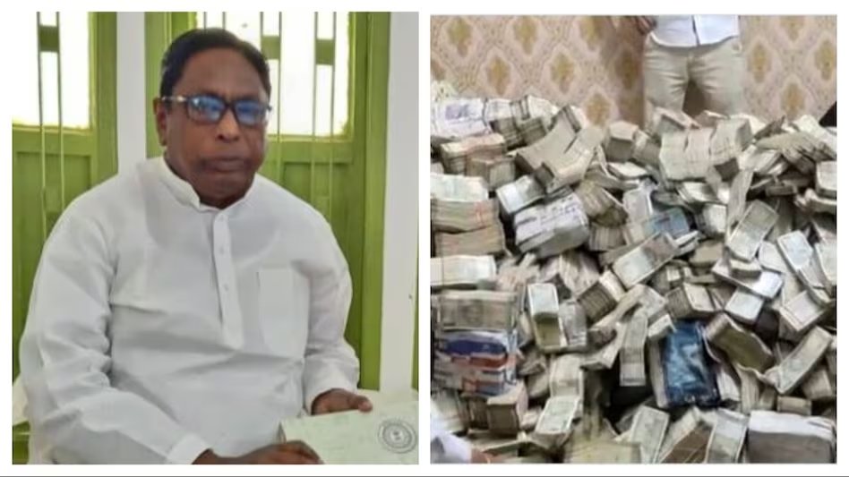 BIG BREAKING: ED arrests Jharkhand Minister & Senior Congress leader Alamgir Alam in money laundering case. 
Rs 36.75 crore recovered from his personal secretary's domestic help Jehangir. 

#Jharkhand #MoneyLaundering #AlamgirAlam #Corruption #Congress #BreakingNews‌