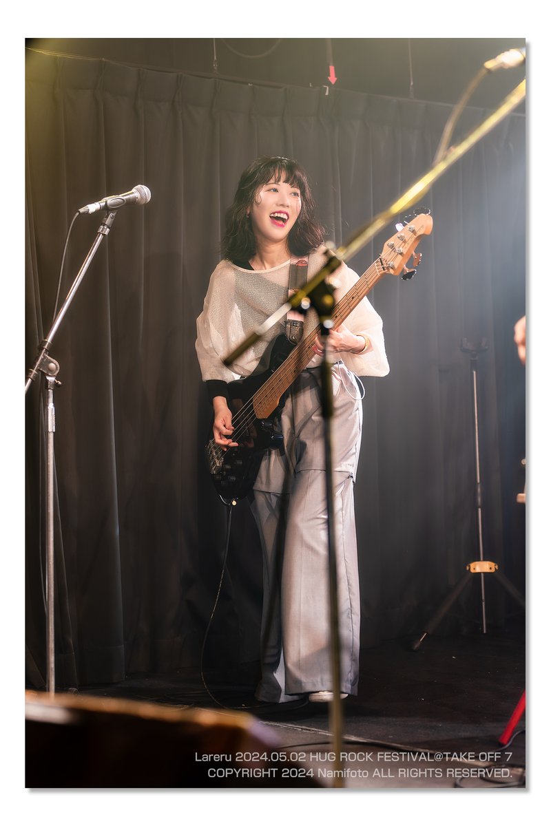 Lareru'みのりん'

#Lareru #きたむらみのり #bassgirl #ベース女子 #bass #bassist #ベーシスト #femalebassist #femalebassplayer #bassguitar #musicianphotography