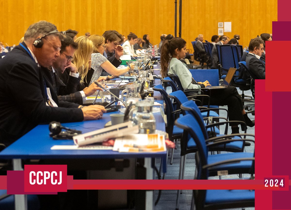 The Commission continues this afternoon discussing various sub-items under the agenda of 🤝Integration and coordination of efforts by UNODC and by Member States in the field of crime prevention and criminal justice #CCPCJ33 📺 webtv.un.org/en/search?quer…