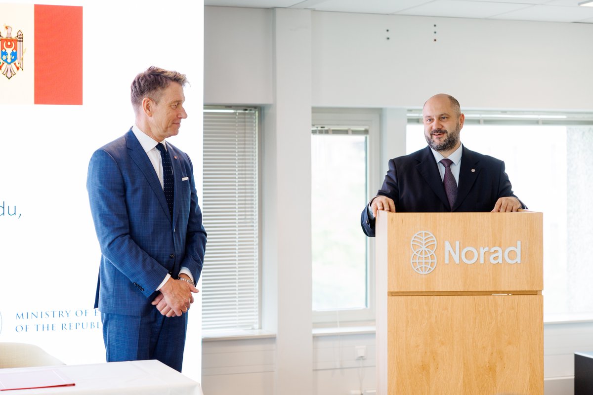 In 2023, Moldova became the 7th highest global recipient of🇳🇴aid, with 410 million NOK dedicated to the energy sector.

New 350 million NOK package and growing collaboration with Norwegian private sector open a new chapter for 🇲🇩 energy security, efficiency and green transition.
