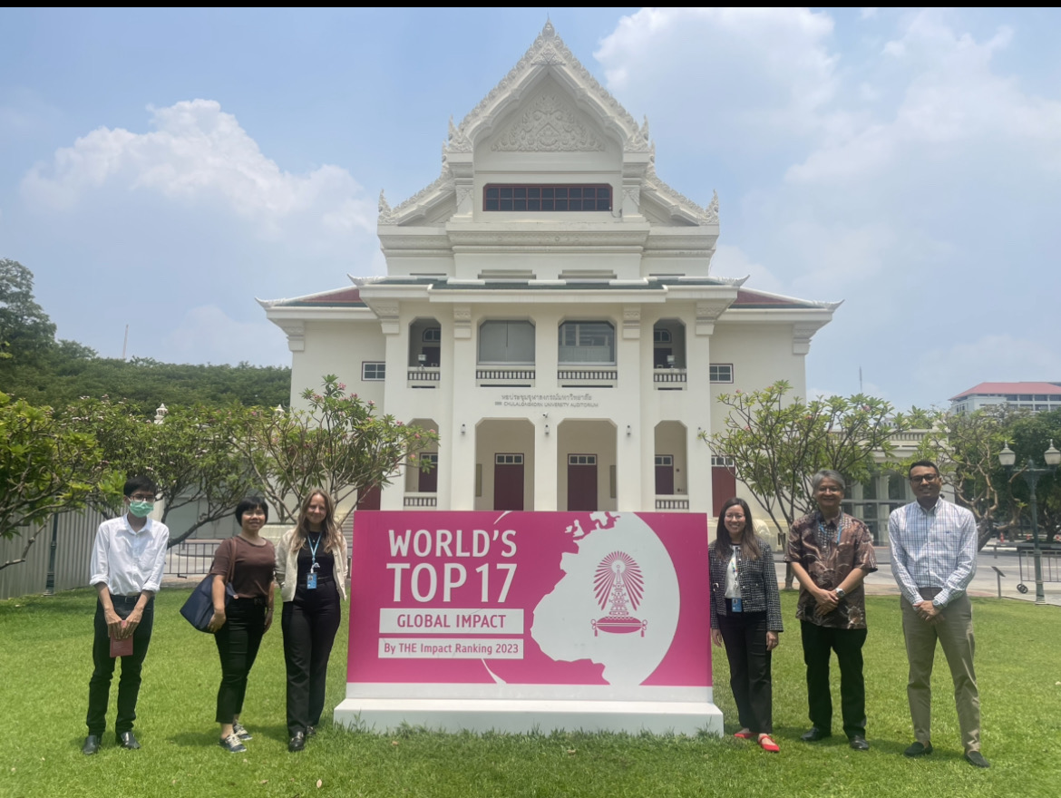 Productive meeting with <a href="/ChulalongkornU/">Chulalongkorn U.</a> to discuss exciting <a href="/SDGoals/">#SDGs</a> initiatives #energytransition #UrbanDevelopment  <a href="/2030Agenda/">2030 Agenda</a> ... and fantastic campus tour🚶‍♂️🚶‍♀️ @ESCAP <a href="/APRU1997/">APRU</a>