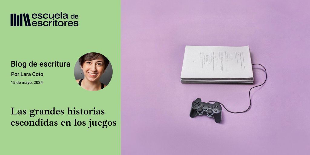 Narrativa y videojuegos son dos conceptos que en los últimos años se están vinculando mucho. Lara Coto nos cuenta en este artículo cuál es la relación que se ha establecido entre ambos. Lo podéis leer aquí: escueladeescritores.com/videojuegos/