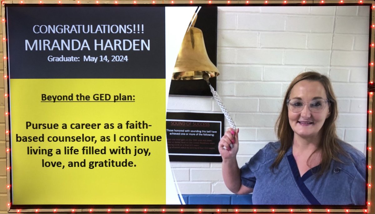 CONGRATULATIONS Miranda!!! #anotherAEgraduate. You will be a #RockSolid Counselor.  ⁦<a href="/RockHillSchools/">Rock Hill Schools</a>⁩
