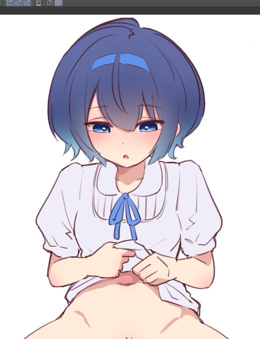 たくし上げ好き 