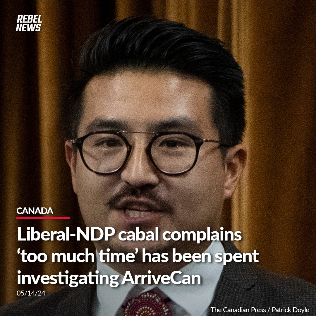The Liberal-NDP cabal did their best to waste time Tuesday morning during critical testimony from senior government officials on ArriveCan. MORE: rebelne.ws/4dFxnSM