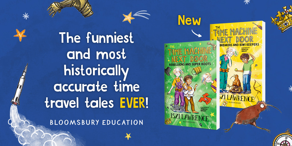 Bloomsbury Education (@bloomsburyed) on Twitter photo Pssst did you know we have two new books in the hilarious The Time Machine Next Door series by <a href="/iszi_lawrence/">iszi lawrence</a>?! With real-life facts and figures that are linked to the primary curriculum and awesome illustrations by <a href="/bagleybooks/">Rebecca Bagley</a>, these are must-haves for your classroom! Pssst did you know we have two new books in the hilarious The Time Machine Next Door series by <a href="/iszi_lawrence/">iszi lawrence</a>?! With real-life facts and figures that are linked to the primary curriculum and awesome illustrations by <a href="/bagleybooks/">Rebecca Bagley</a>, these are must-haves for your classroom!