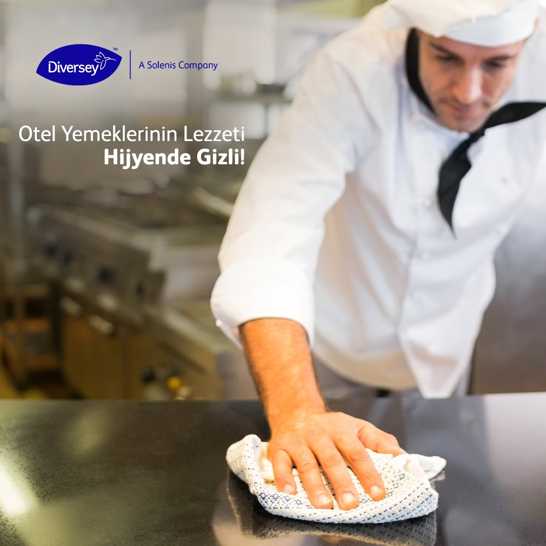 Her lokmada güvenli ve hijyenik bir deneyim sunmak, misafirlerinize en büyük hediyemizdir. 

Diversey olarak, işletmenizin mutfak hijyenini sağlamak için yanınızdayız.

Profesyonel destek almak için bizimle iletişime geçin: diversey.com.tr/tr

#Diversey #DiverseyConsulting