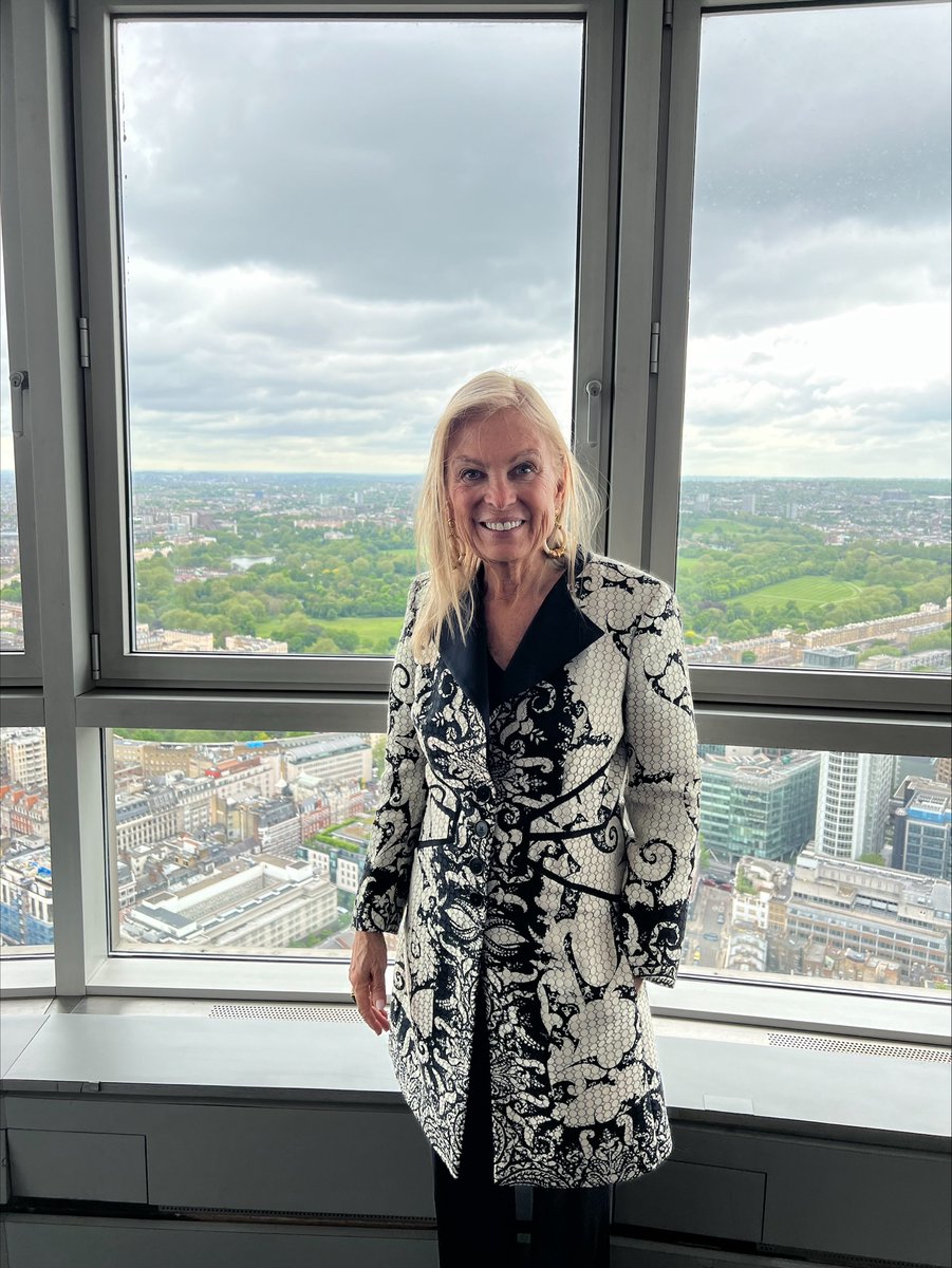 Few London landmarks are as iconic as BT Tower. Yesterday I met with MCR Hotels' CEO Tyler Morse and his wife Rebecca, the new 🇺🇸 owners, to discuss their plans for the towers future and take in the incredible view.