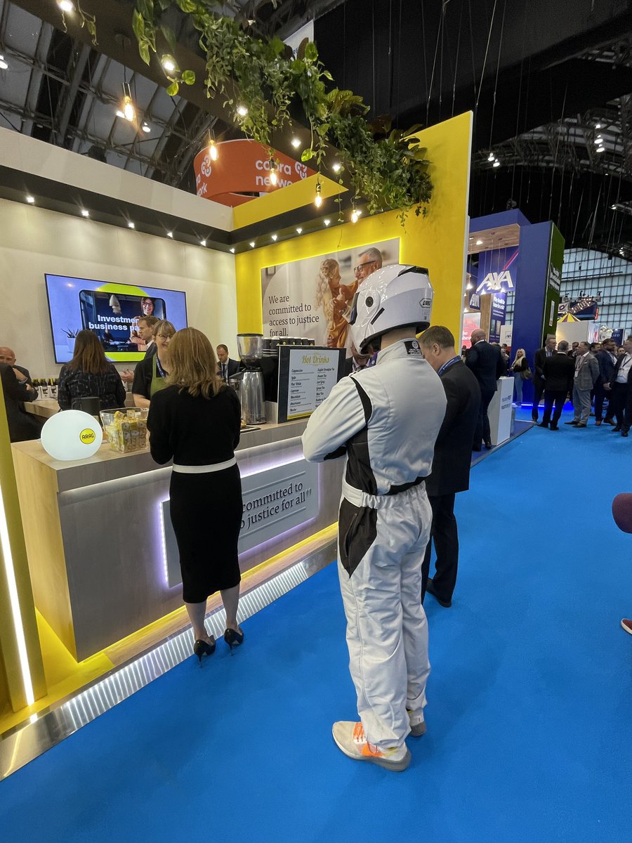 Double espresso for Stig <a href="/ARAG_UK/">ARAG UK</a> #schemeservestig #BIBA2024