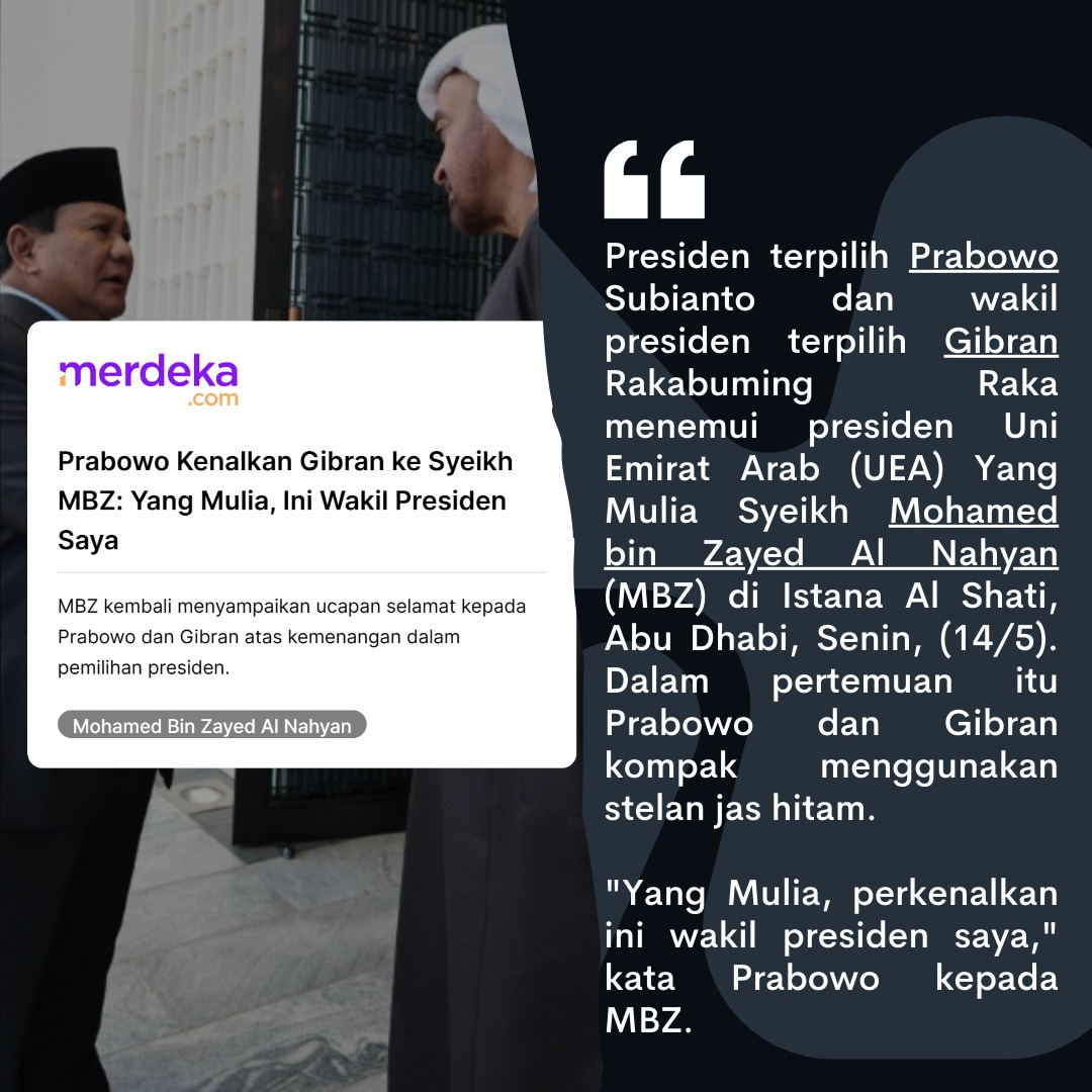 Banyak mendoakan dan mendukung atas terpilihnya Prabowo - Gibran sebagai Presiden, Semoga dengan terpilihnya Prabowo sebagai Presiden akan terbangun pemerintah yang solid dengan menteri - menteri yang kompeten. #Prabowo #PemiluDamai #Pemilu2024 #Pilpres2024