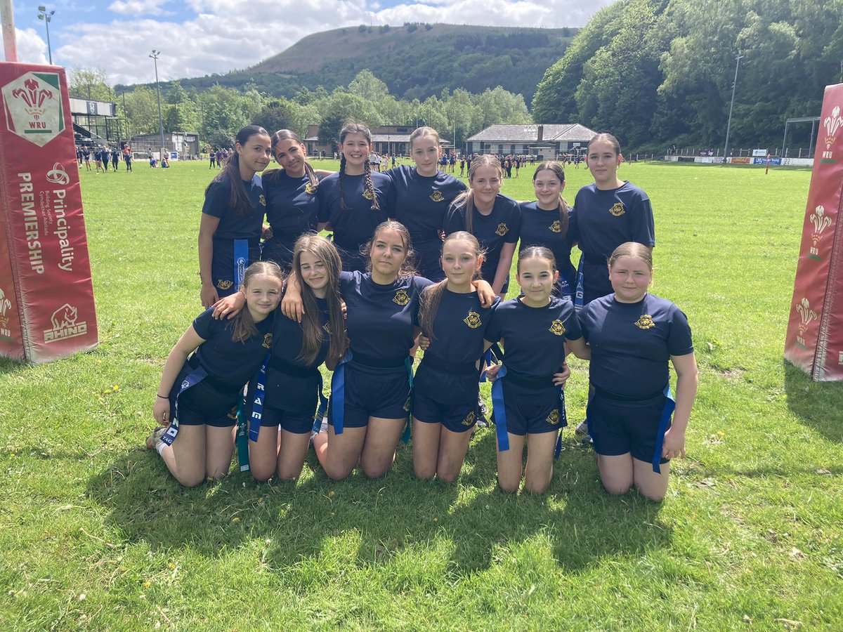 Fab day of tag rugby today @crosskeysrfc with year 8 🏉☀️ Same again tomorrow with year 9 girls 🤞☀️