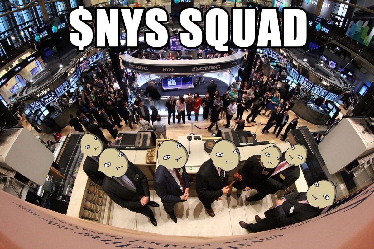 Tony_Ramp1988's tweet photo. @koslov1337 @wallstreetbets $NYS squads is taking over https://t.co/0xJ1aWUpfa