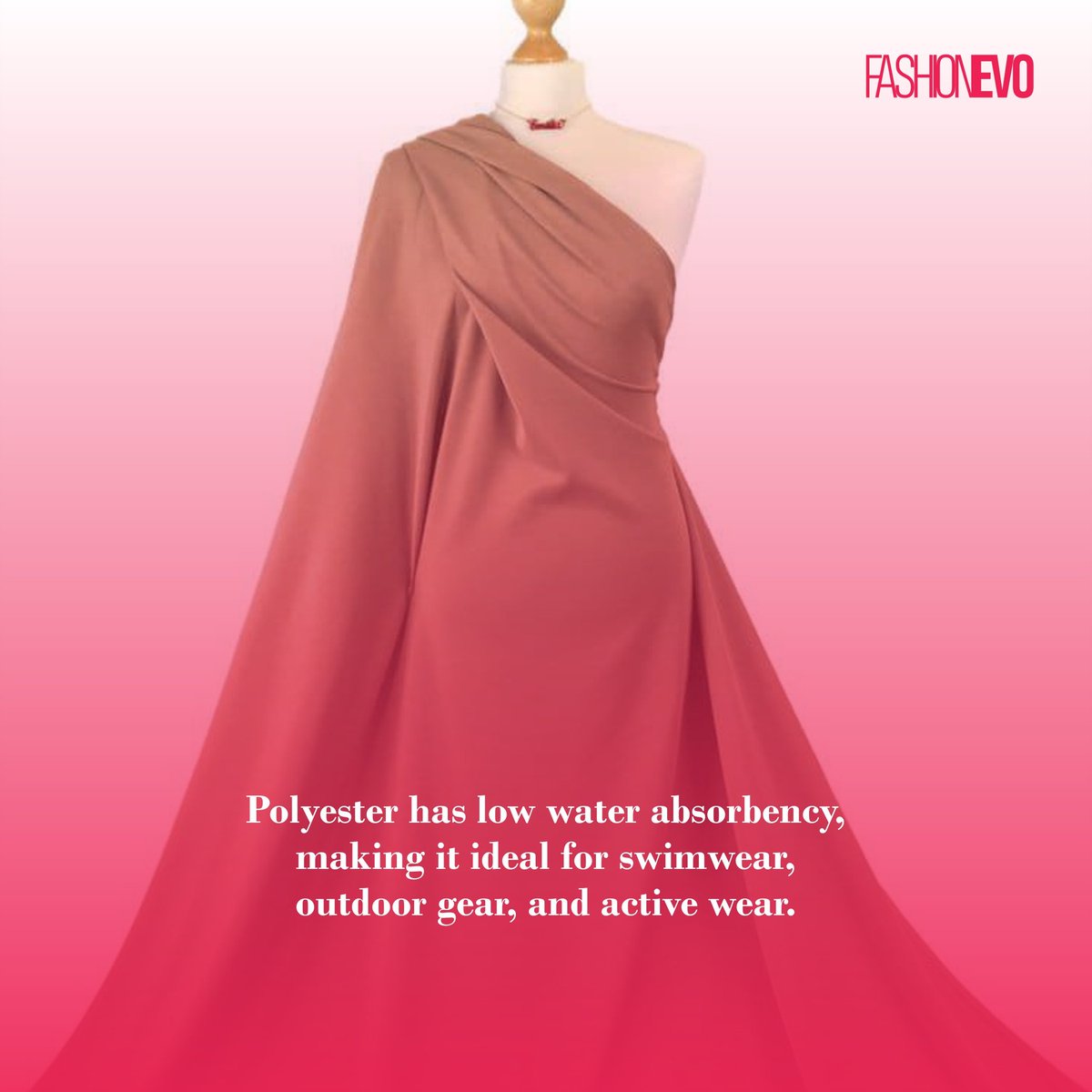 #FabricFacts #Polyester #FashionFabrics #ClothingMaterials #TextileTips #KnowYourClothes #WardrobeKnowledge #SyntheticFabric #FashionEducation #Fashionevo #Fashionevostyle