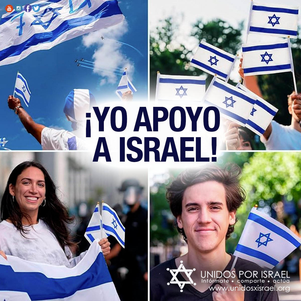 Seguimos #unidosxisrael