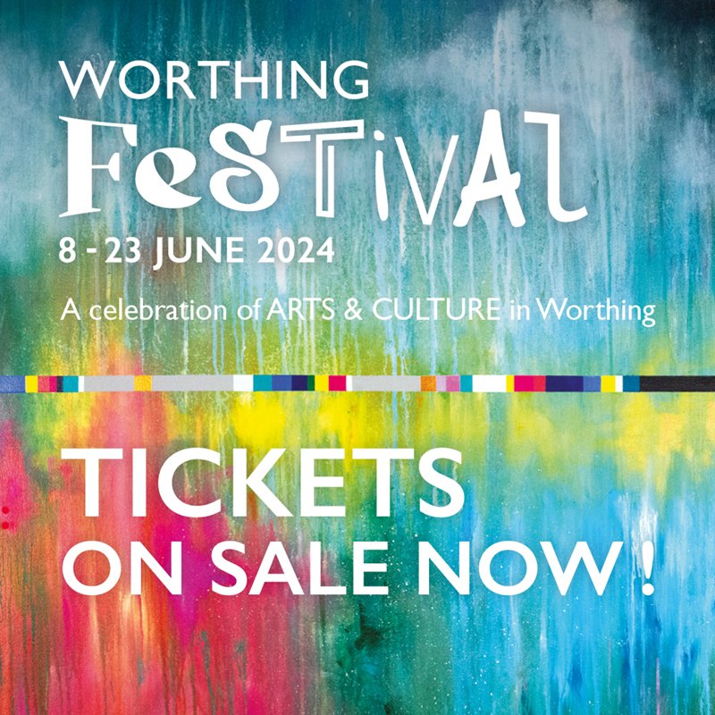 Countdown to #Worthing festival - Book your tickets today ! #Sussex #timeforworthing #worthingfestival @ExpWestSussex