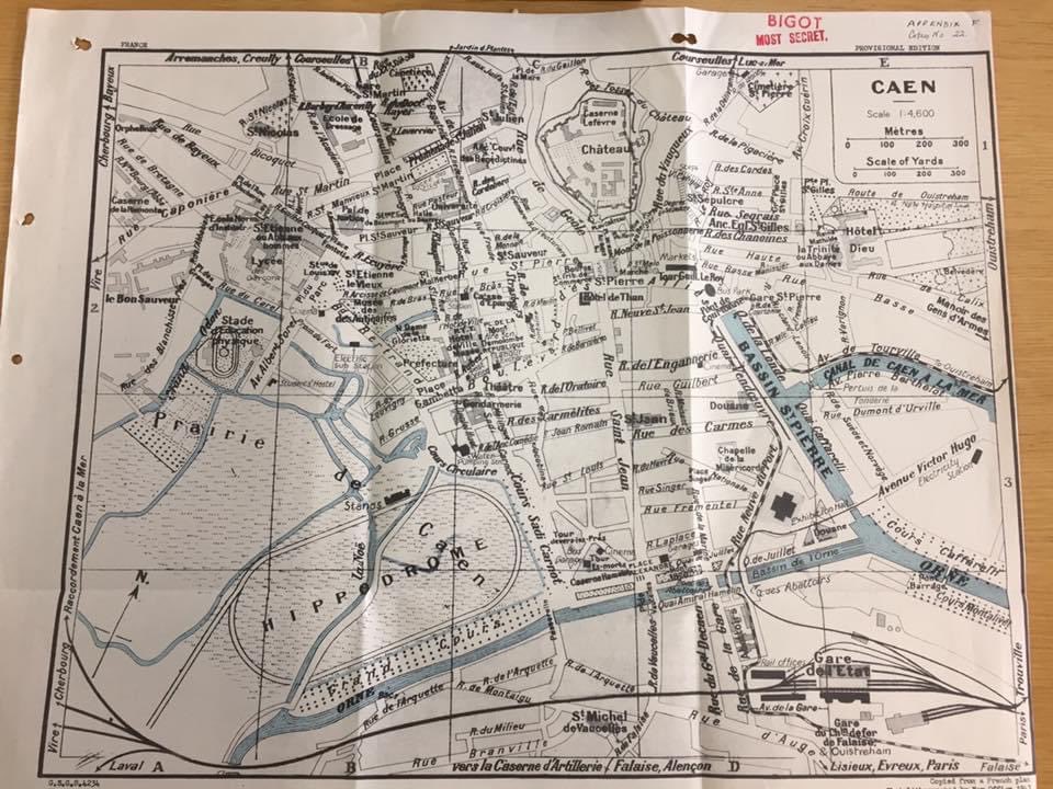 1943 Map of Caen anyone?