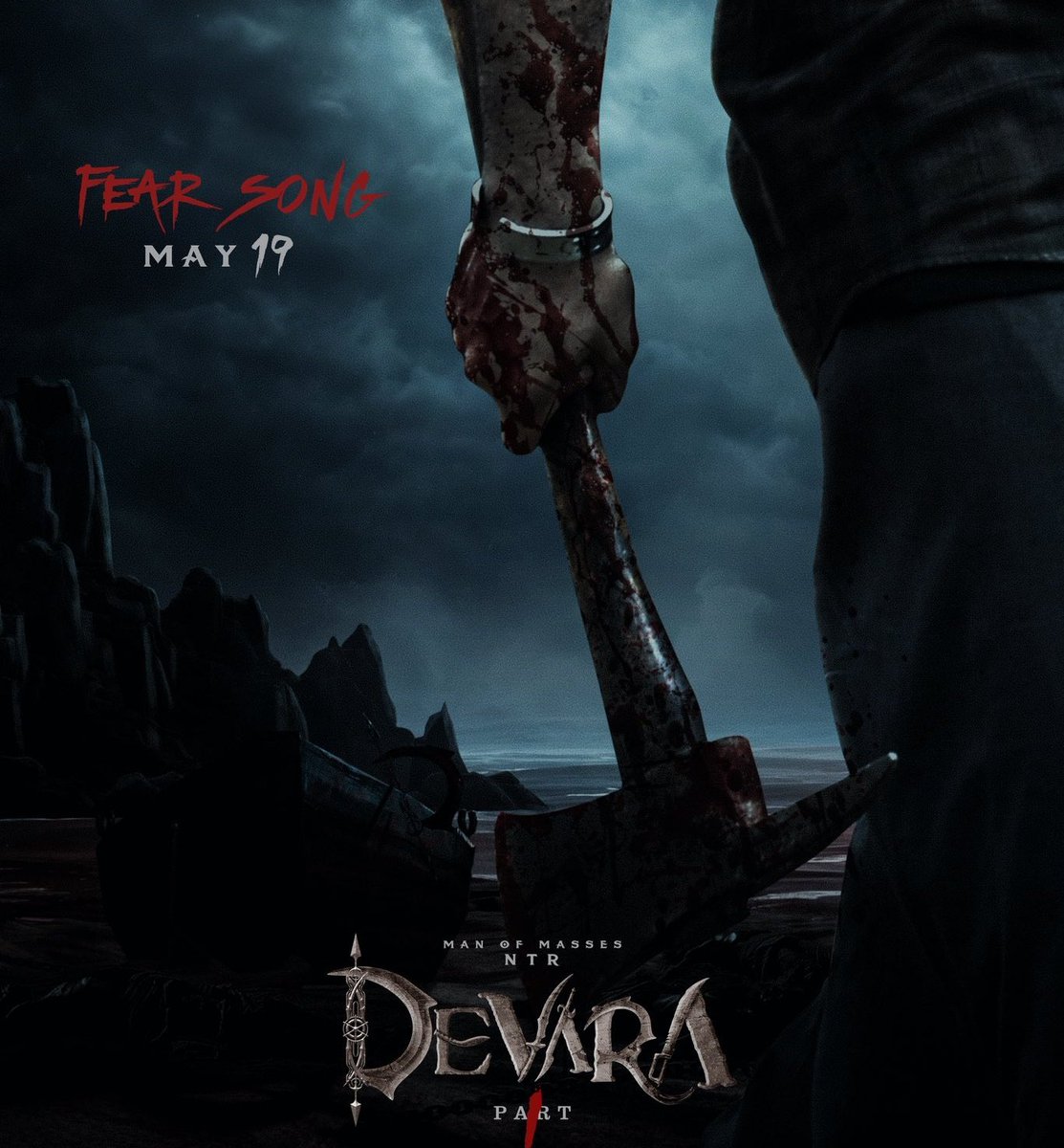 All set to release Devara's first single release on may-19 🔥🔥 #devarafirstsingle #devaramovie #ntr #jrntr #anirudh #song #jhannvikapoor