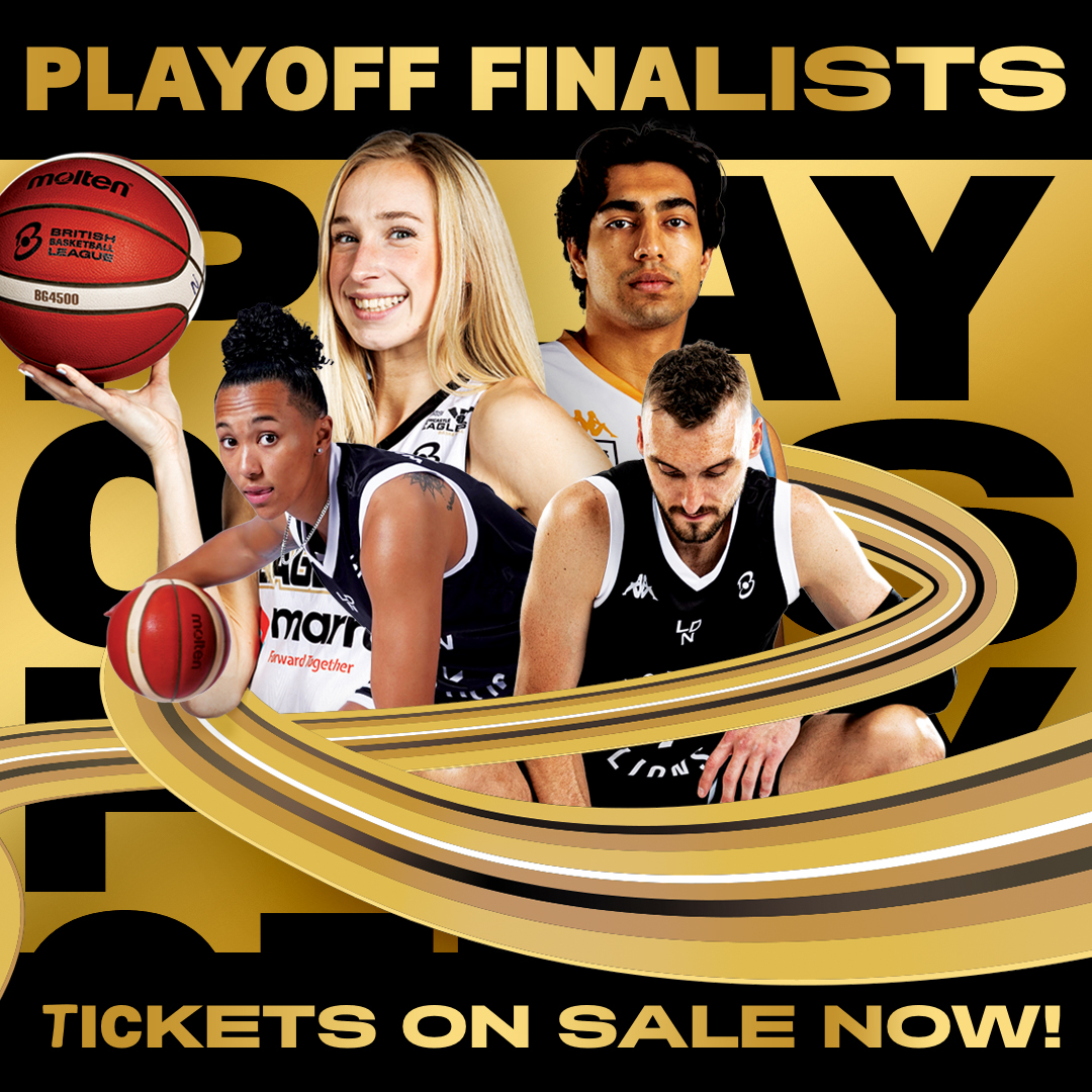 BBL Play Off Finals 2024 🏀 Bring the noise this weekend - finals day is here! Women: London Lions vs Newcastle Eagles Men: London Lions vs Cheshire Phoenix 📅 Sun 19 May 📍 @TheO2 🎟️ >> bit.ly/3R8p2OL @britishbasketm #BritishBasketballLeague