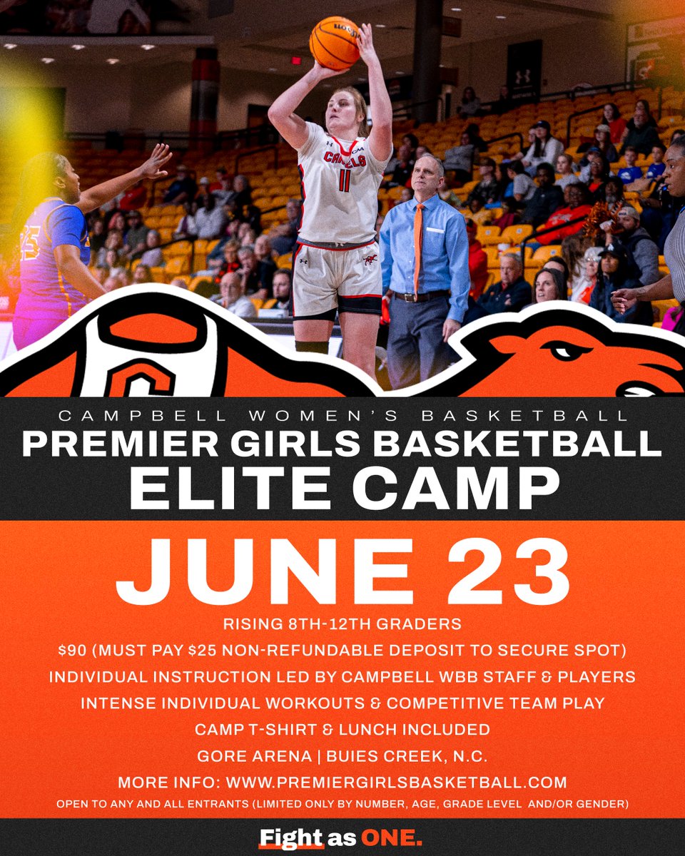 🚨 Spots still remain for our Individual & Elite Camps next month!

Register today ➡️ PremierGirlsBasketball.com

#SweatAndServe | #RollHumps 🐪🏀