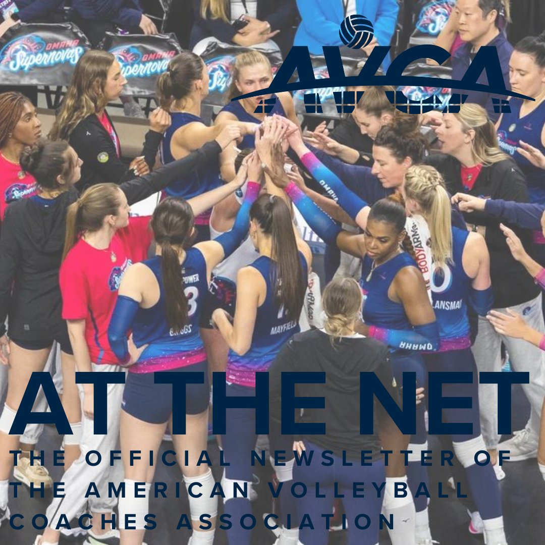 Check out the latest edition of “At the Net” featuring: >>Pro Volleyball Federation Championship >>AVCA Phenom and All-America Watchlist nominations >>Michigan to add boys volleyball >>The AVCA is hiring! Newsletter: avca.org/blog/at-the-ne… #WeAreAVCA