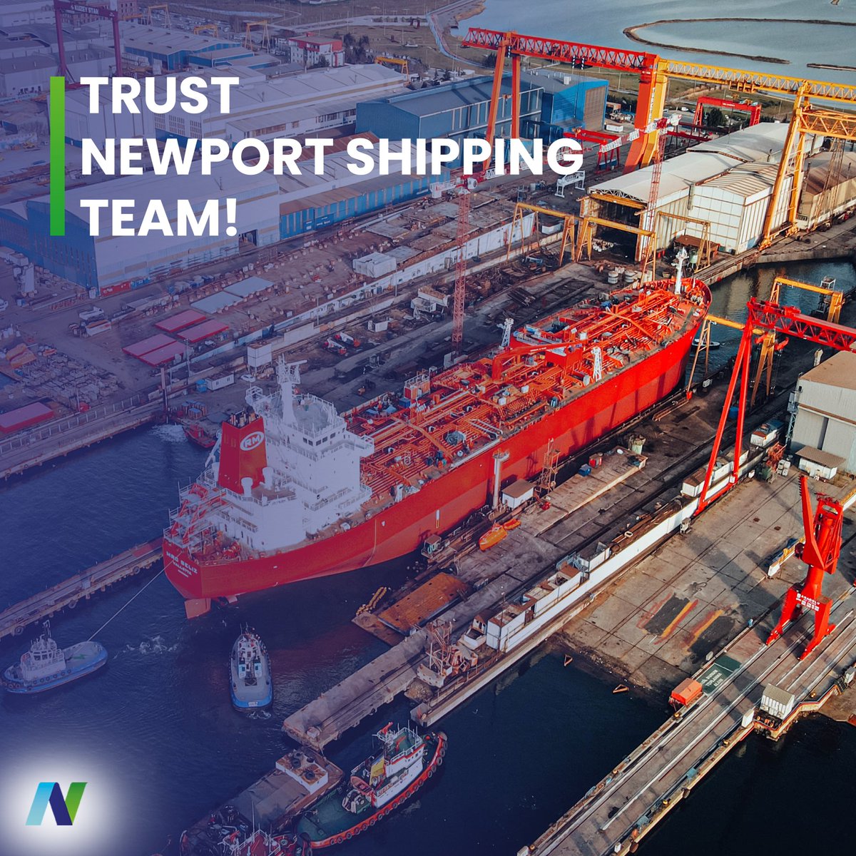 At Newport Shipping, we're dedicated to excellence in every aspect of ship repair and maintenance. With our skilled team, state-of-the-art facilities, and commitment to quality, we ensure that every vessel receives the utmost care and attention.

#NewportShipping