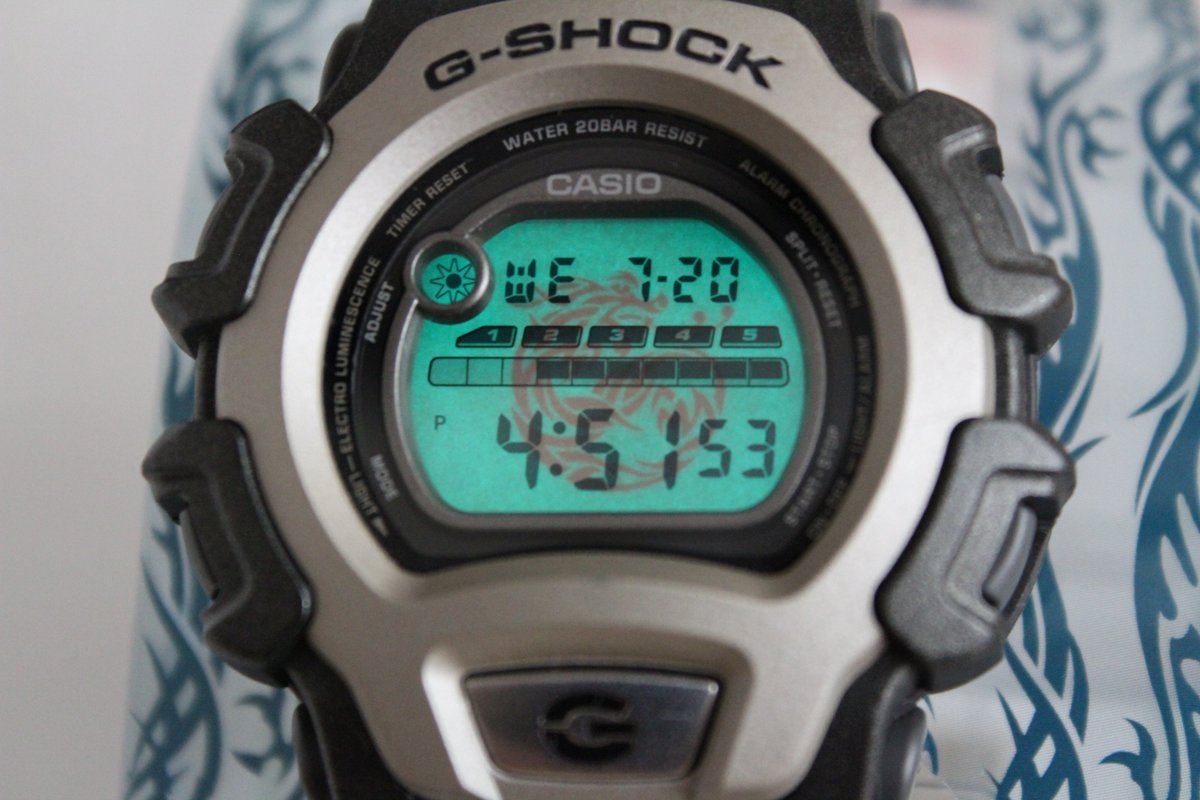 CASIO DW-004E-1CT ETHNO G-SHOCK vintage Watch atsushi2019.etsy.com/listing/116332… #casiodigital #casioaw #etsyshop