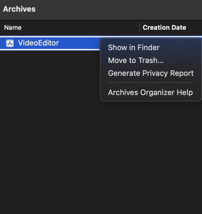 TIL you can generate privacy reports locally from Xcode Organizer